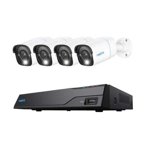 Reolink NVS8-8MB4 Security System 8Ch NRV + 4X P330 4K PoE Kamera
