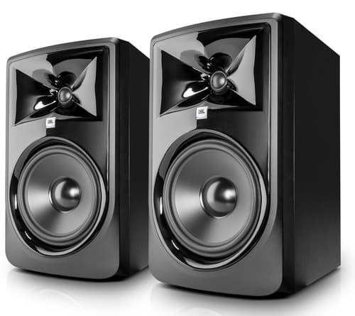JBL 308P Mkii Monitor (Pair) Svart