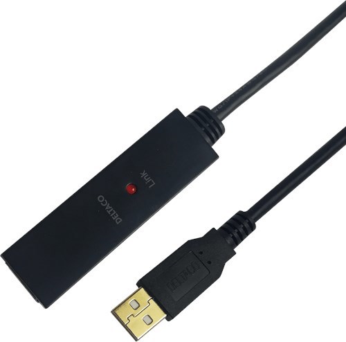 Deltaco Usb2-Ex7m 7M Usb-A Usb-A Svart