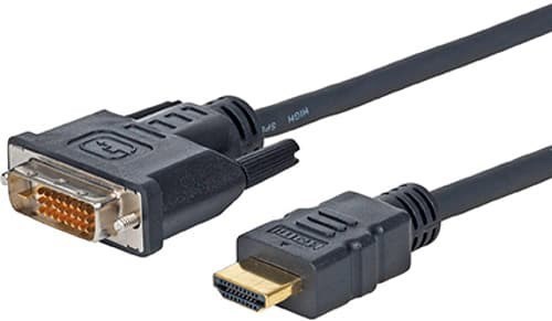 Microconnect Hdmi To Dvi-D Cable 1.8M Dvi-D Hdmi Svart