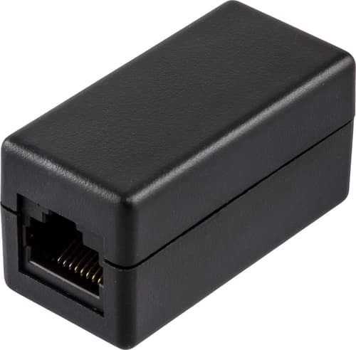 Deltaco Adapter RJ-45 Cat 5E Svart
