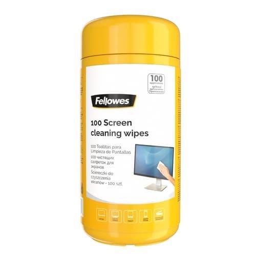 Fellowes Våtservetter - Skärm/LCD/TFT