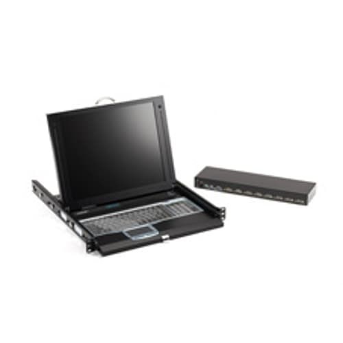 Black Box 17" KVM Console Drawer With 8-Port Switch - Vga