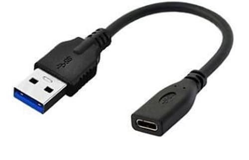 Microconnect Adapter 0.2M Usb-A Usb-C Svart