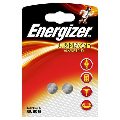 Energizer Batteri Alkaline Lr44/A76 1.5V 2-Pack