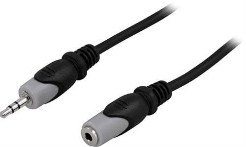 Deltaco Audio 3.5MM Male - 3.5MM Female 3M 3,5MM