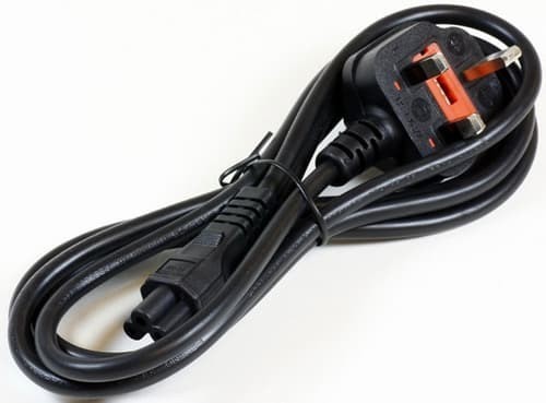 Microconnect Strömkabel Uk 2M Strömkontakt TYP G C5 Svart