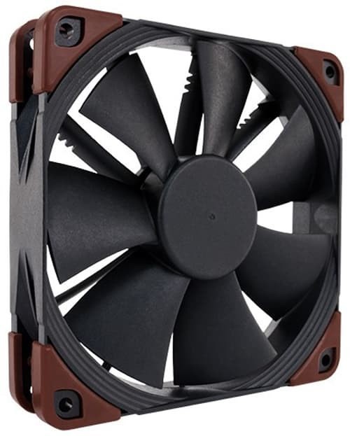 Noctua NF-F12 Industrialppc-2000 PWM 120MM FLÄKT Brun, Svart