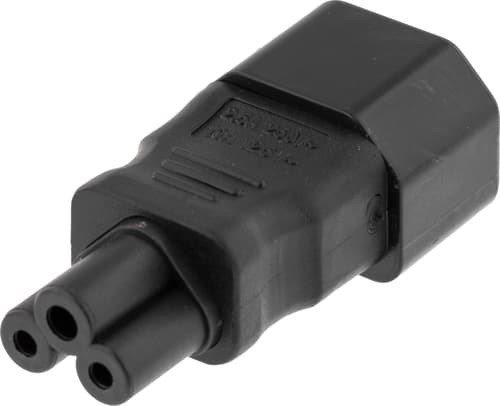 Deltaco Del-1011 C14 C5 Svart