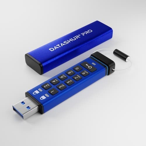 Istorage datAshur Pro 64GB Usb-A BLÅ