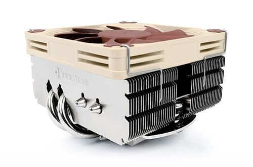 Noctua NH-L9X65 Am4 Kylare Beige, Brun, Rostfritt STÅL