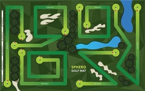 Sphero Aktivitetsmatta Matta 3 - Golf Bana Matta