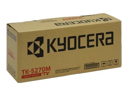 Kyocera TK-5270M Original Laser Toner Cartridge - Magenta Pack