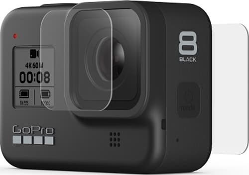 GoPro Tempered Glass Lens + Screen Protectors Hero8 Black