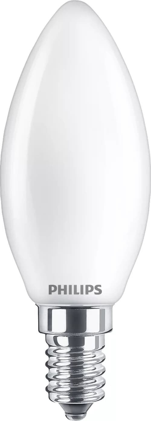 Philips Led E14 Kron Frost 4.3W 470Lm 2-Pack