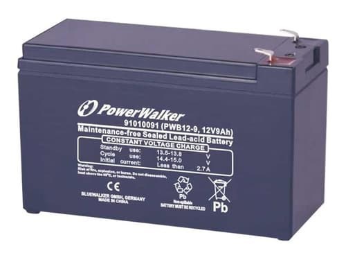 Powerwalker PWB12-9 Slutna Blybatterier (Vrla) 12 V 9 Ah