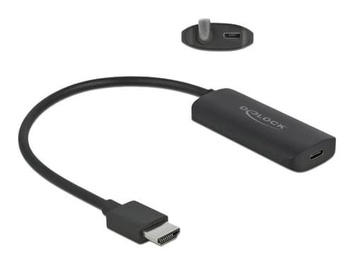 Delock Hdmi To Usb-C Adapter Hdmi Usb-C Svart