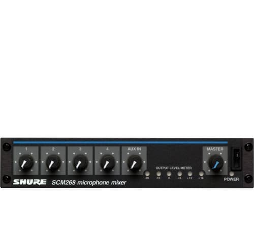 Shure Scm268e 4-Kanals Mixer