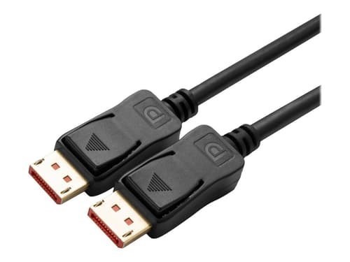 Microconnect MC-DP-MMG-500V1.4 DisplayPort-kabel 5 M Svart 5M DisplayPort DisplayPort Svart