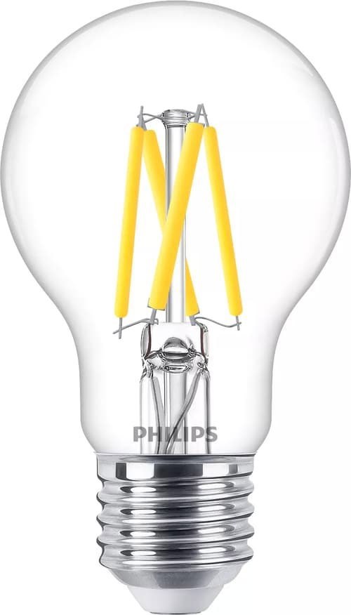 Philips Led E27 Klot Klar 3.4W (40W) 470 Lumen
