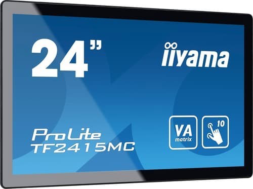 Iiyama ProLite TF2415MC-B2 24" Touch Open Frame FHD 16:9 23.8" 1920 × 1080Pixels Va 16:9