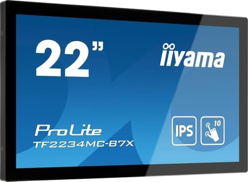 Iiyama ProLite TF2215MC-B7X 22" Touch Open Frame FHD 16:9 21.5" 1920 × 1080Pixels Ips 16:9