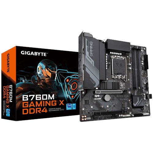Gigabyte B760M Gaming X DDR4 Lga 1700 Micro-ATX Moderkort