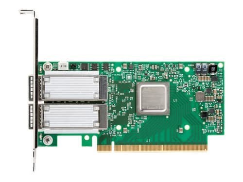NVIDIA ConnectX-5 EN 100Gigabit Ethernet Card for PC - 100GBase-X - QSFP28 - Plug-in Card - Green
