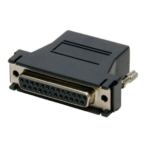 Digi 76000673 Kabelomvandlare (Hane/Hona) DB-25 Svart DB25