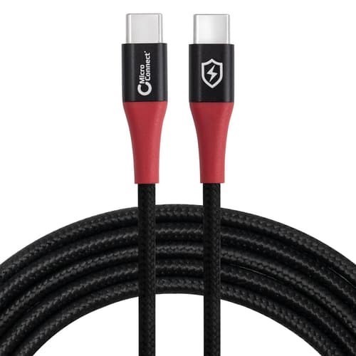 Microconnect Usb-C Till Usb-C Data Blocker Kabel 1.5M 1.5M Usb-C Usb-C Svart