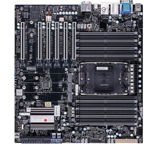 Supermicro Mbd-X13swa-Tf Intel W790 Lga 4677 (Socket E) Utökad Atx Lga 4677 (Socket E) E-Atx