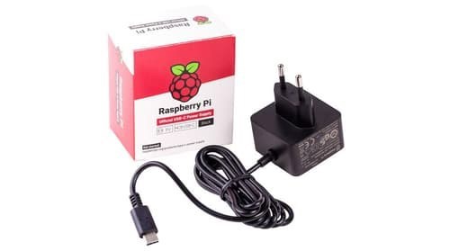 Raspberry Pi Powersupply Usb-C 15W Black 15.3W