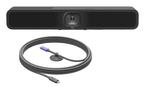 Logitech MeetUp 2 Konferenskamera + Logitech Active Usb-C Kabel
