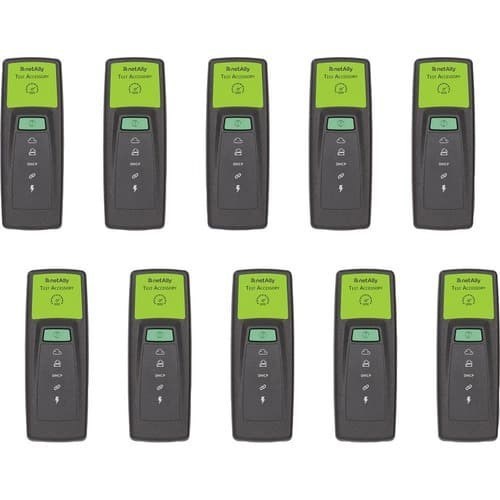 Netally Test Accessory (10 PK) F/ AirCheck-G2 Testverktyg FÖR PoE Svart, GRÖN
