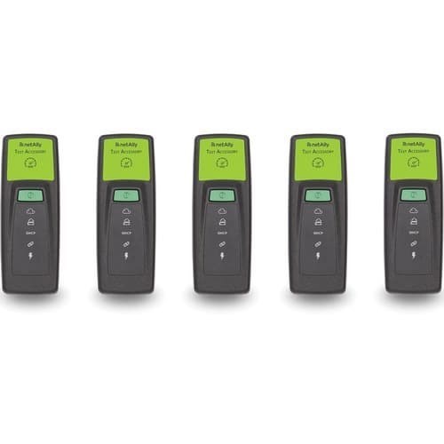 Netally Test Accessory (5 PK) F/ AirCheck-G2 Testverktyg FÖR PoE Svart, GRÖN