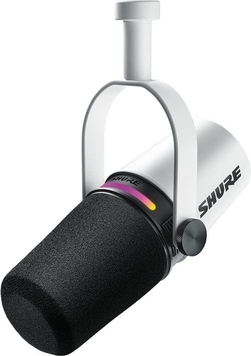 Shure MV7+ - XLR/USB-Mikrofon FÖR Podcasting, Streaming & Musikskapande