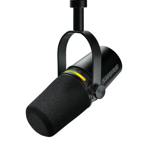 Shure MV7+ - XLR/USB-Mikrofon FÖR Podcasting, Streaming & Musikskapande