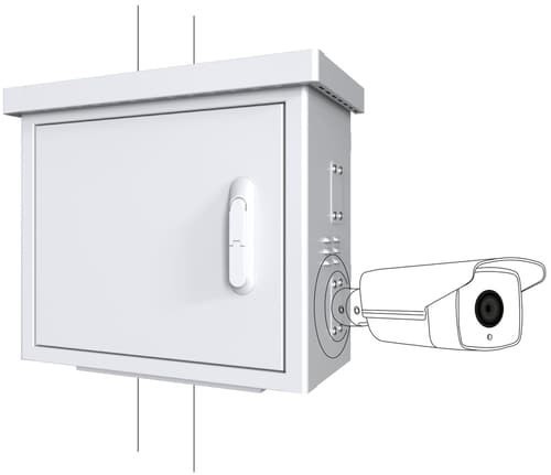 Lanview RCCTV002 Rack 0U Vit