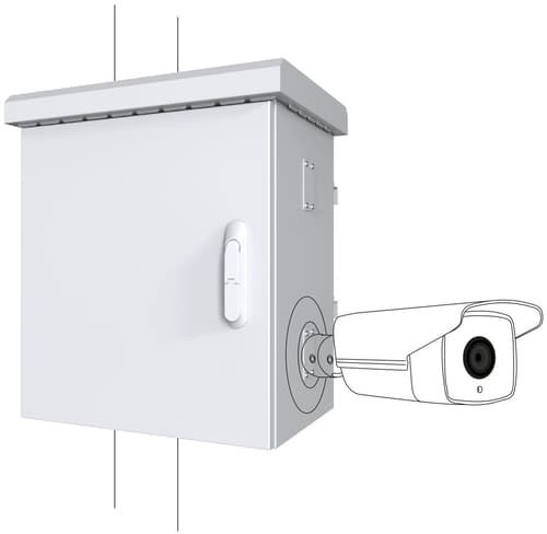 Lanview RCCTV004 Rack 0U Vit