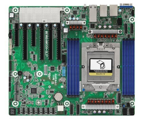 ASRock Rack Bergamod8-2L2t SP5 (Lga 6096) Ceb Servermoderkort