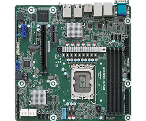 ASRock W680d4u-2L2t/G5 Moderkort Intel W680 Lga 1700 Micro Atx Lga 1700 Micro-ATX