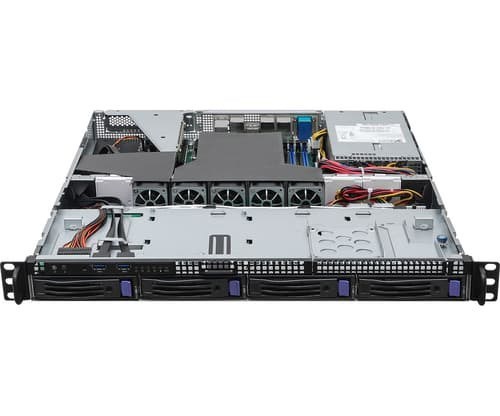 ASRock 1U4lw-B650/2L2t Rpsu Server Amd B650 AM5-sockel Rack (1U)