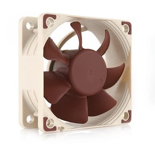 Noctua Nf-A6x25 PWM Kylsystem FÖR Dator Fan 6 CM Brun, Vit FLÄKT Brun, Vit