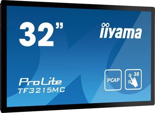 Iiyama ProLite TF3215MC-B2 32" Touch Open Frame FHD 16:9 31.5" 1920 × 1080Pixels Va 16:9