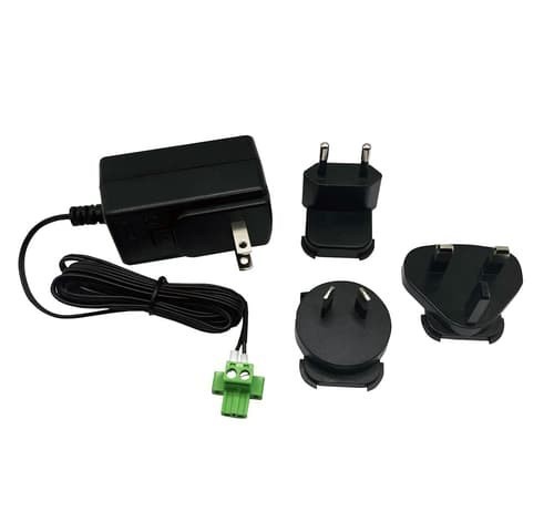 Digi Commercial Temperature Power Supply With Plug Tips For Us, Uk, Eu, Au 18W