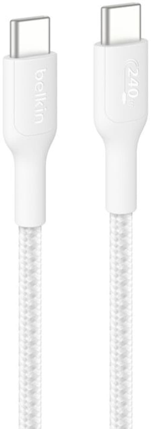Belkin 240W 2.0 Braided PCR Cable 1M Usb-C Usb-C Vit