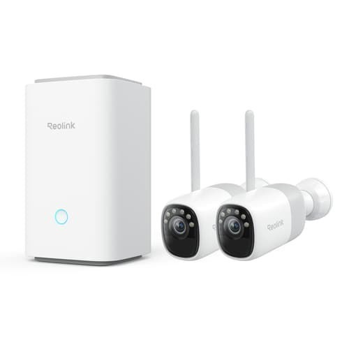 Reolink Home Hub + 2X Altas 2K 4MP Battery WiFi 6