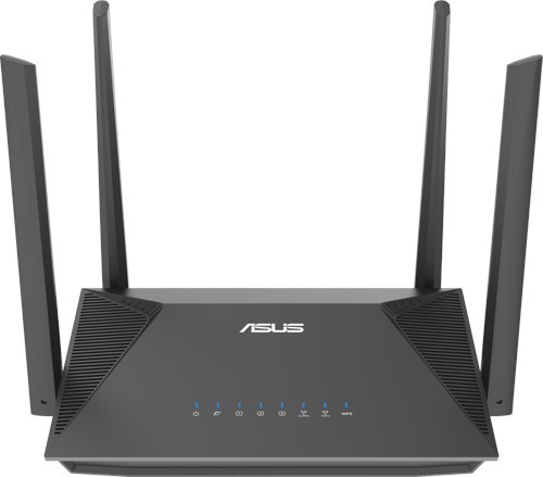 Asus Rt-Ax52 Pro Ax3000 TRÅDLÖS Router Gigabit Ethernet Dual-Band (2,4 GHz / 5 GHz) Svart
