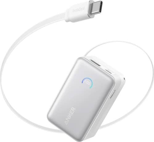 Anker Nano Powerbank 45W Built-In Usb-C Cable 10000mAh Vit
