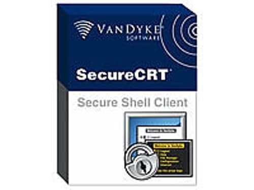 Vandyke Software Secure CRT + FX 3Y MNT 2-9 Usr E-Lic